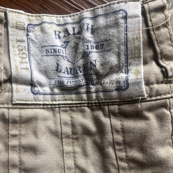 Ralph Lauren Toddler Girl Skirt Size 2T Khaki Pleated Mini Skirt 100% Cotton - Picture 4 of 6